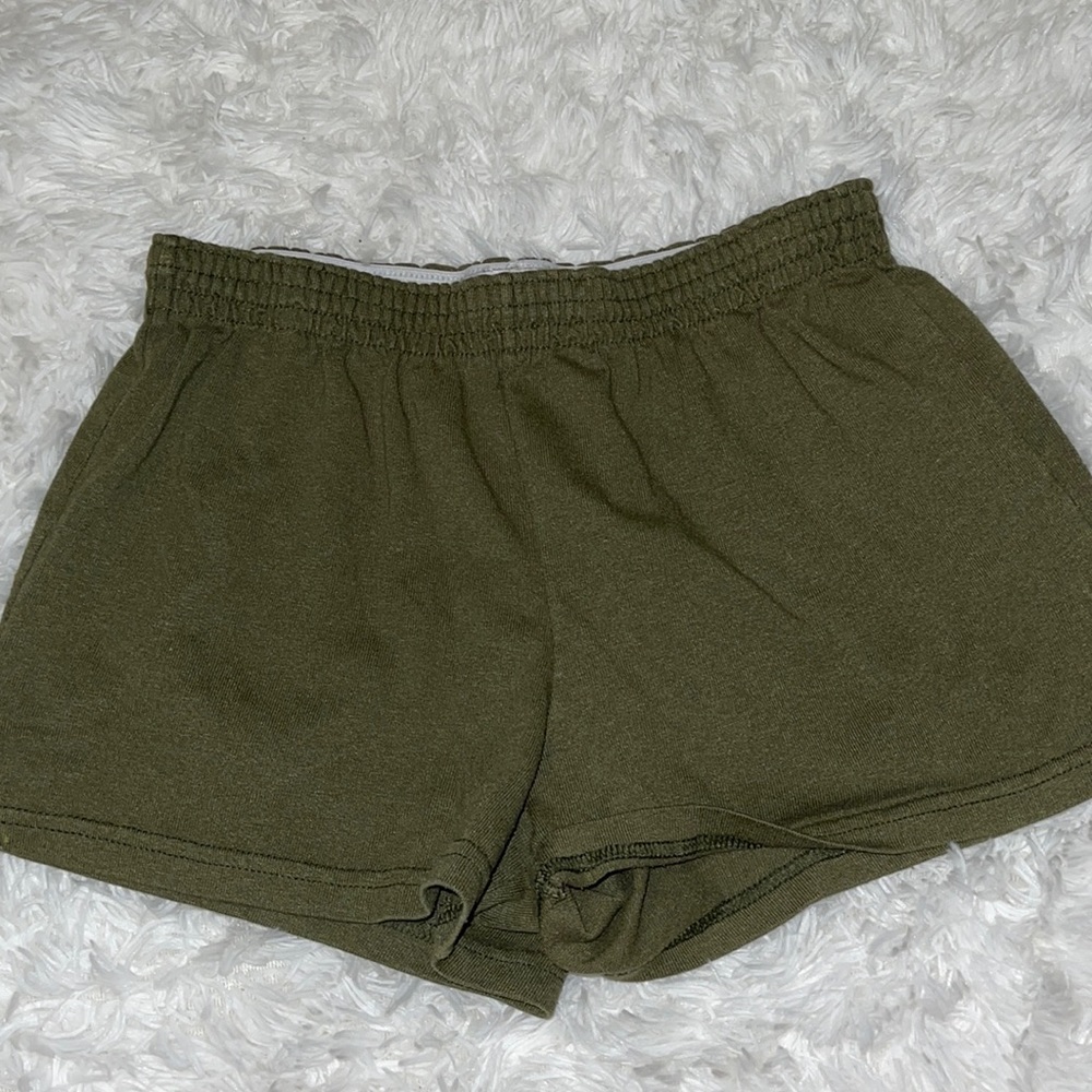 Green sleep shorts